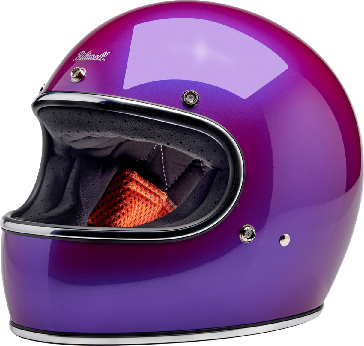 Casco BILTWELL Gringo - Uva metalizada - Mediano 1002-339-503 