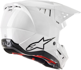 ALPINESTARS SM5 Motorcycle Helmet - Solid - Gloss White - Medium 8303121-2180-MD
