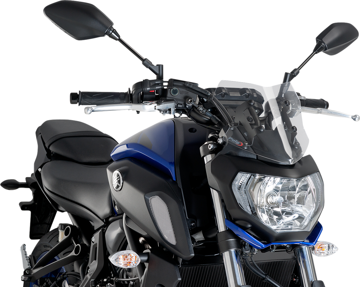 Cúpula deportiva Naked PUIG HI-TECH PARTS - Transparente - Yamaha 9666W 