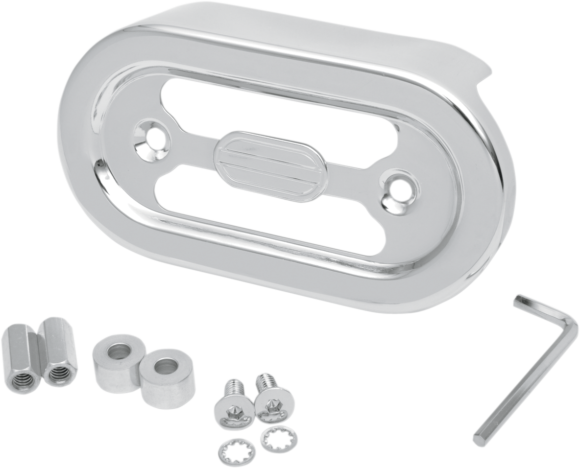 Tapa del regulador DRAG SPECIALTIES - Harley-Davidson - Cromada 19-0389