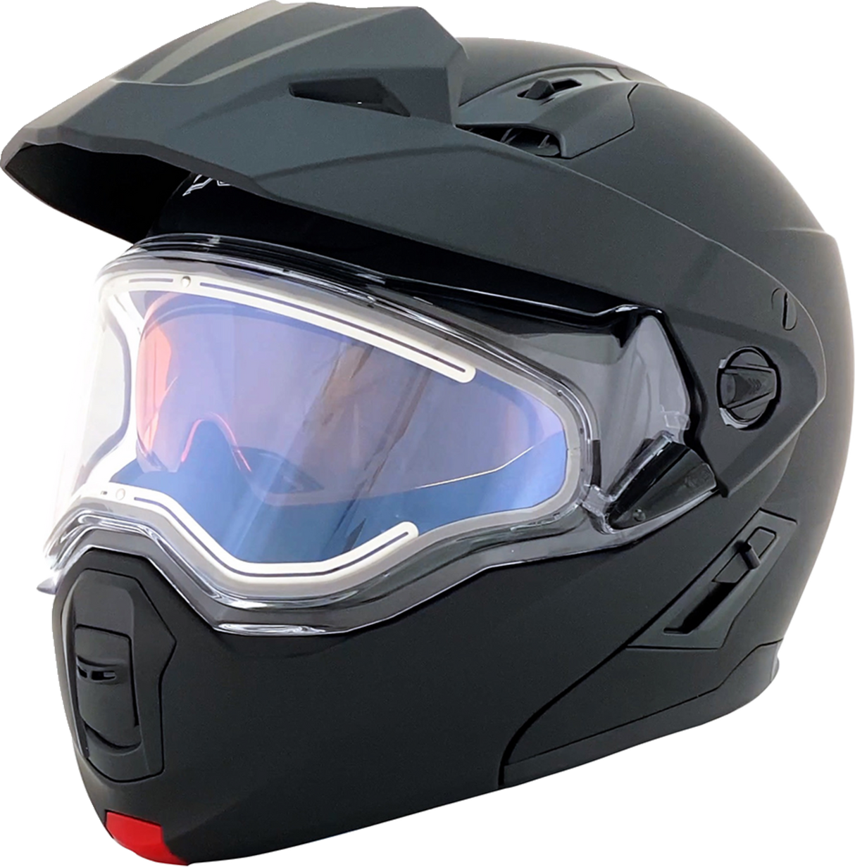 Casco de moto de nieve AFX FX-111DS - Eléctrico - Negro mate - Mediano 0120-0800 