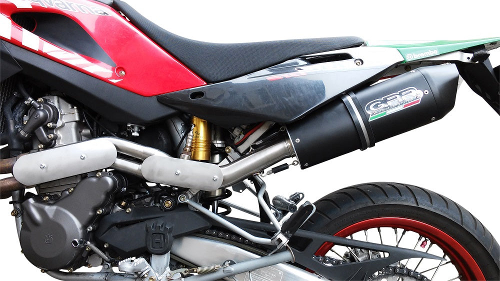 Husqvarna Te 610 E-Sm 610 2005-2006  Exhaust GPR Slip-on Furore Nero