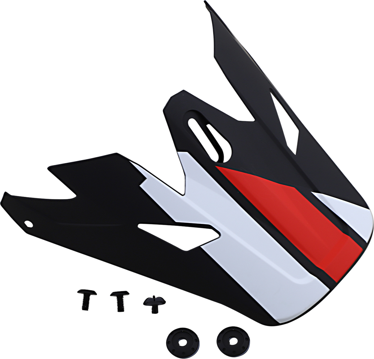 Z1R Rise Visor - Evac - Matte Black/Red/White 0132-1392 – Sixty61