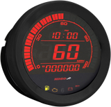 Velocímetro KOSO NORTH AMERICA de 4" - Negro BA051010
