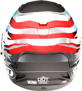 Casco de motocicleta 6D ATS-1R - Patriot - Rojo/Blanco/Azul - Grande 30-0697 