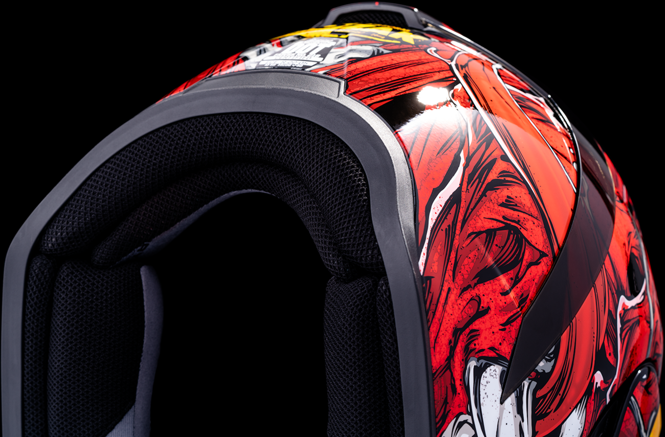 ICON Airform™ Motorcycle Helmet - MIPS® - Brozak - Red
