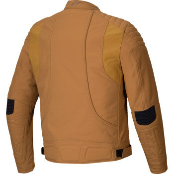 Chaqueta ALPINESTARS Clayton WR - Marrón utilitario/Dorado claro - 4XL 3200825-8021-4X 