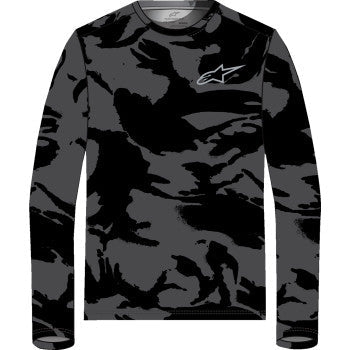 Camiseta de manga larga ALPINESTARS Performance - Negro/Camuflaje - Talla 2XL 1214-71010-160-2XL