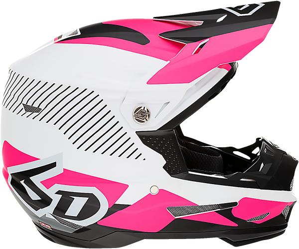 6D ATR-2 Motorcycle Helmet - Fusion - Neon Pink - Medium 12-2946 6D ATR-2 Motorcycle Helmet - Fusion - Neon Pink - Medium 12-2946