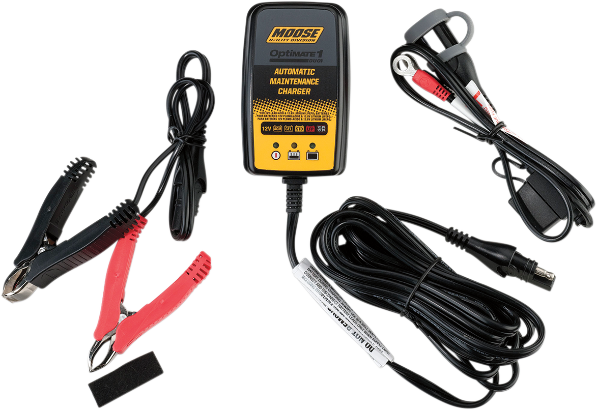 Cargador de batería MOOSE UTILITY Optimate 1 - Duo TM-413 