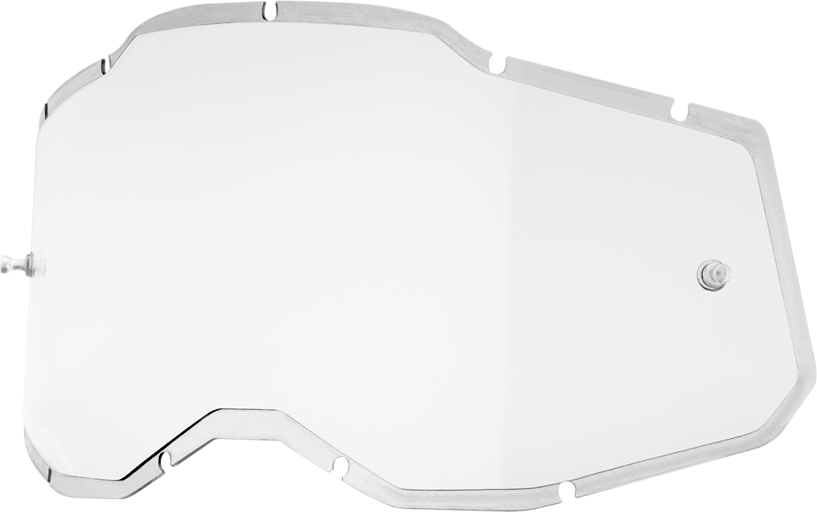 Lente 100% Accuri 2/Racecraft 2/Strata 2 - Transparente inyectado 59090-00001