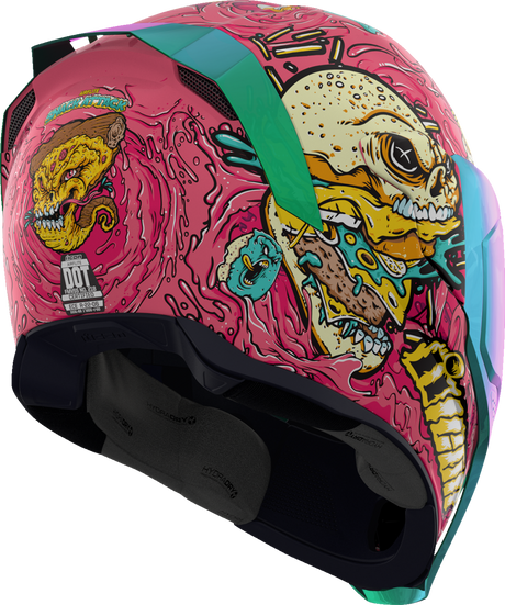 ICON Airflite™ Motorcycle Helmet - Snack Attack - MIPS® - Pink - 2XL 0101-16932