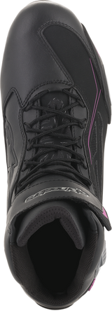 Zapatillas ALPINESTARS Faster-3 Drystar® para mujer - Negro/Gris/Rosa - Talla 6 de EE. UU. 25409191139-6