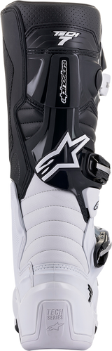 Botas ALPINESTARS Tech 7 - Blanco/Negro - Talla 7 de EE. UU. 2014-21-7