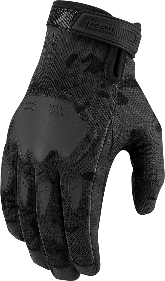 ICON Hooligan™ CE Gloves - Dark Camo - 3XL 3301-4401