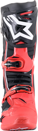 Botas ALPINESTARS Tech 10 Acumen - Negro/Rojo - Talla 10 de EE. UU. 2010020-312-10