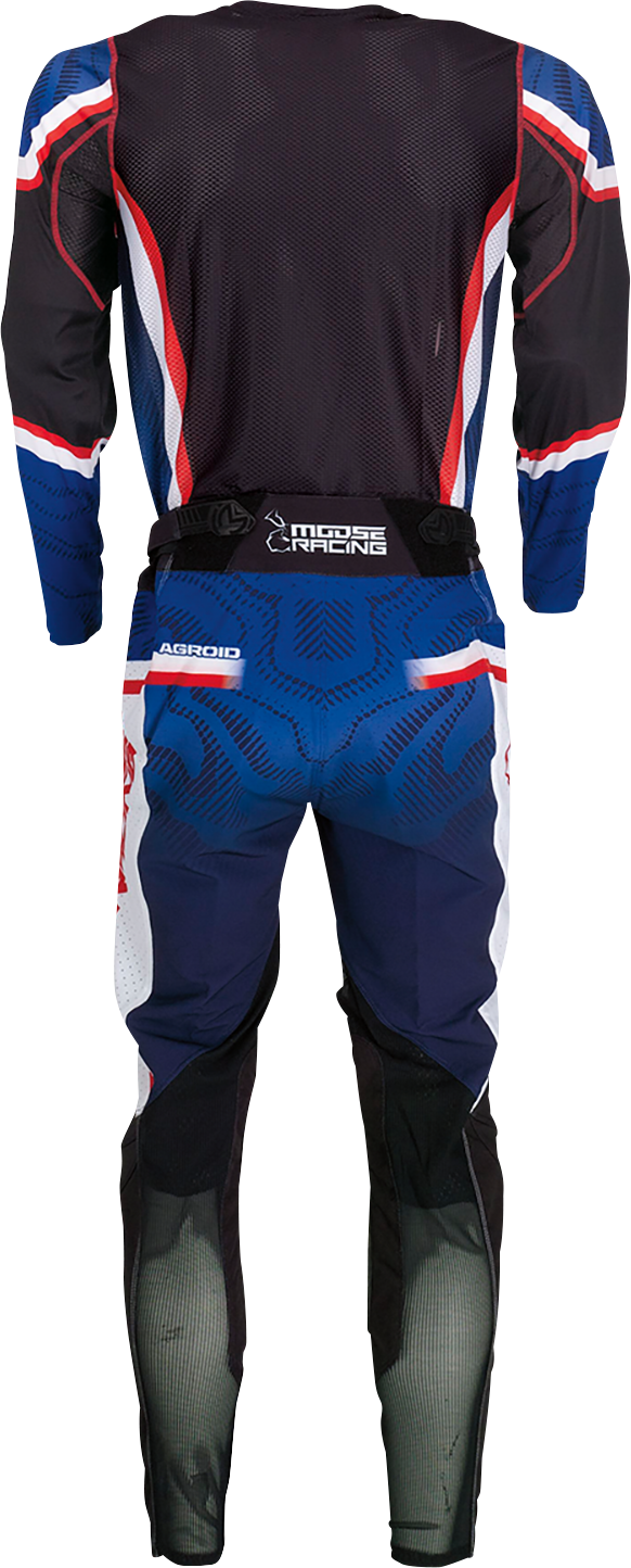 Camiseta Agroid de MOOSE RACING - Rojo/Blanco/Azul/Negro - XL 2910-7405 