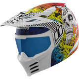 Casco ICON Elsinore™ - Doodle 3 - Blanco - Grande 0104-3440