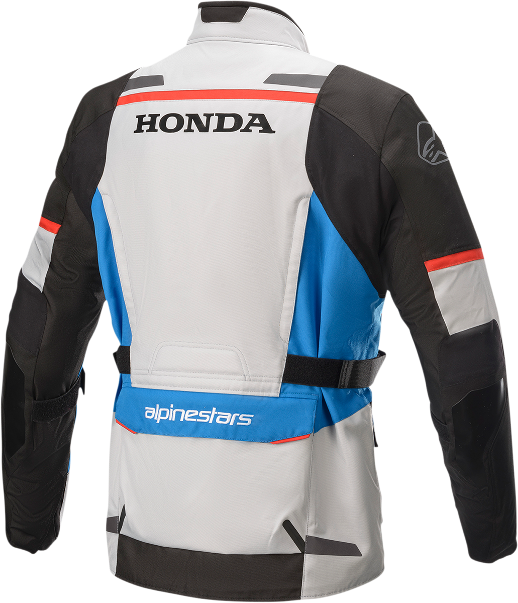 Chaqueta ALPINESTARS Honda Andes v3 Drystar® - Gris/Azul/Rojo - Pequeña 3207421-9173-S