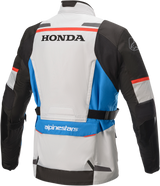 Chaqueta ALPINESTARS Honda Andes v3 Drystar® - Gris/Azul/Rojo - Pequeña 3207421-9173-S