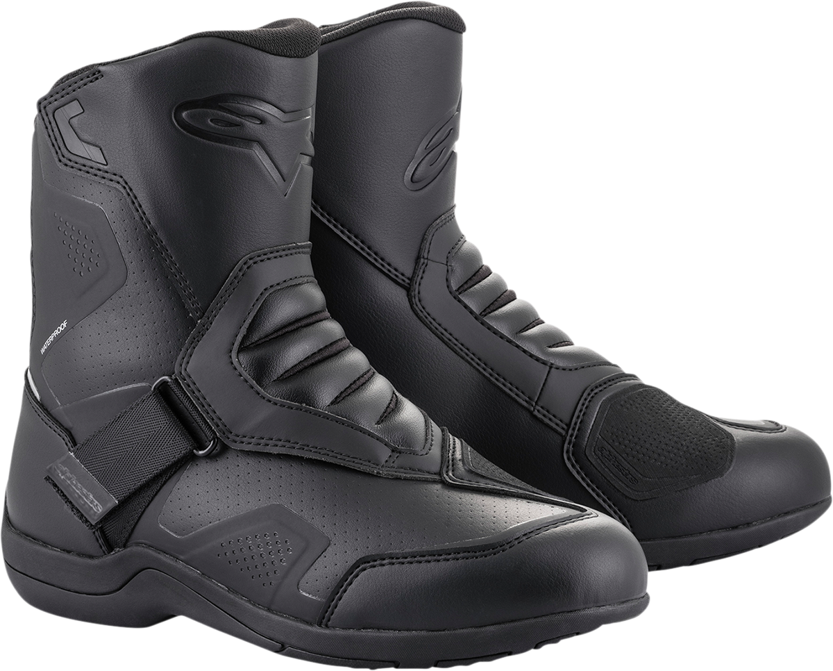 Botas impermeables ALPINESTARS V2 Ridge - Negras - Talla 8 de EE. UU. / 42 de UE 2441821-1100-42