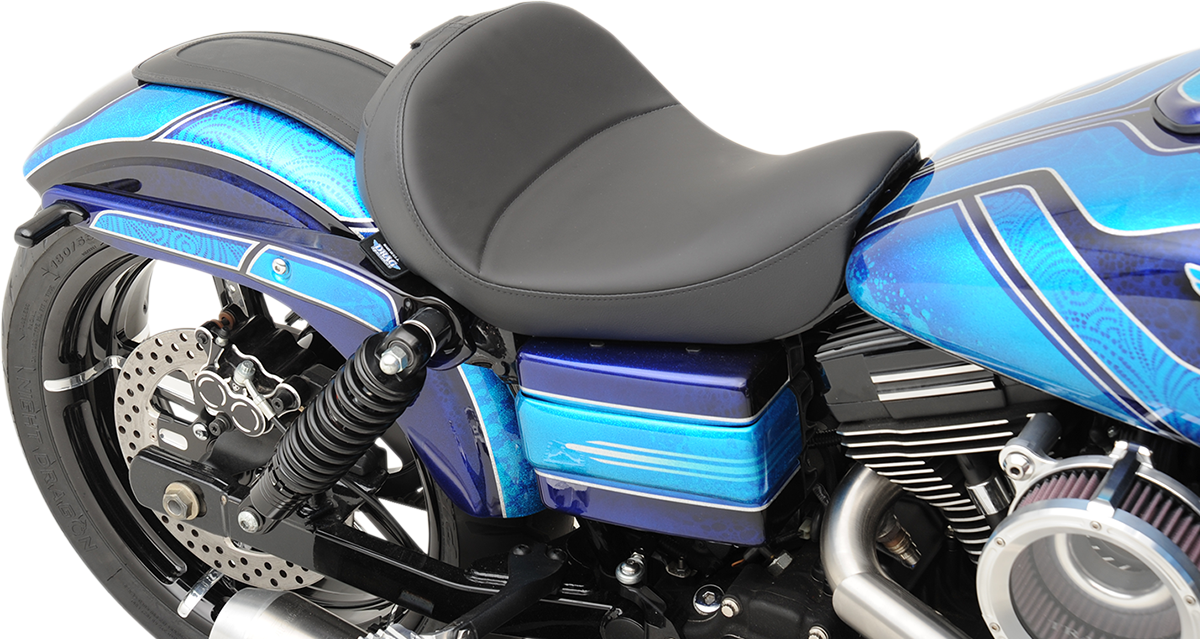 Asiento individual DRAG SPECIALTIES - Costuras suaves - Respaldo del conductor - FXD USE P-PADS 08030342,0353 0803-0555 