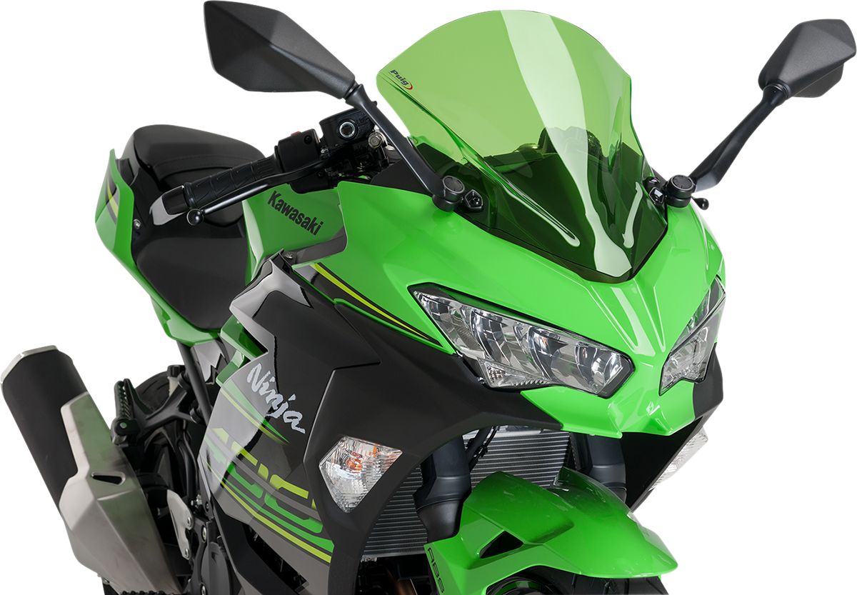 Cúpula Race PUIG HI-TECH PARTS - Verde - Kawasaki 9976V