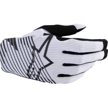 Guantes MX ALPINESTARS Radar Pro - Blanco - Pequeños 3560325-20-S 