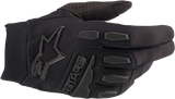Guantes ALPINESTARS Full Bore - Negro/Negro - Pequeños 3563622-1100-S