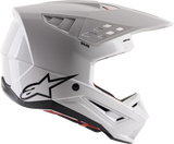 ALPINESTARS SM5 Motorcycle Helmet - Solid - Gloss White - Medium 8303121-2180-MD