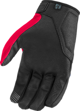 Guantes ICON Hooligan™ CE Tejas Libre - Azul - Pequeño 3301-4716