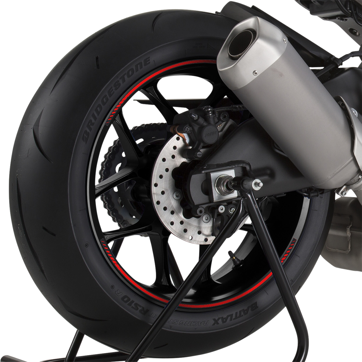 PUIG HI-TECH PARTS Fondo de llanta - Rojo 8431R 