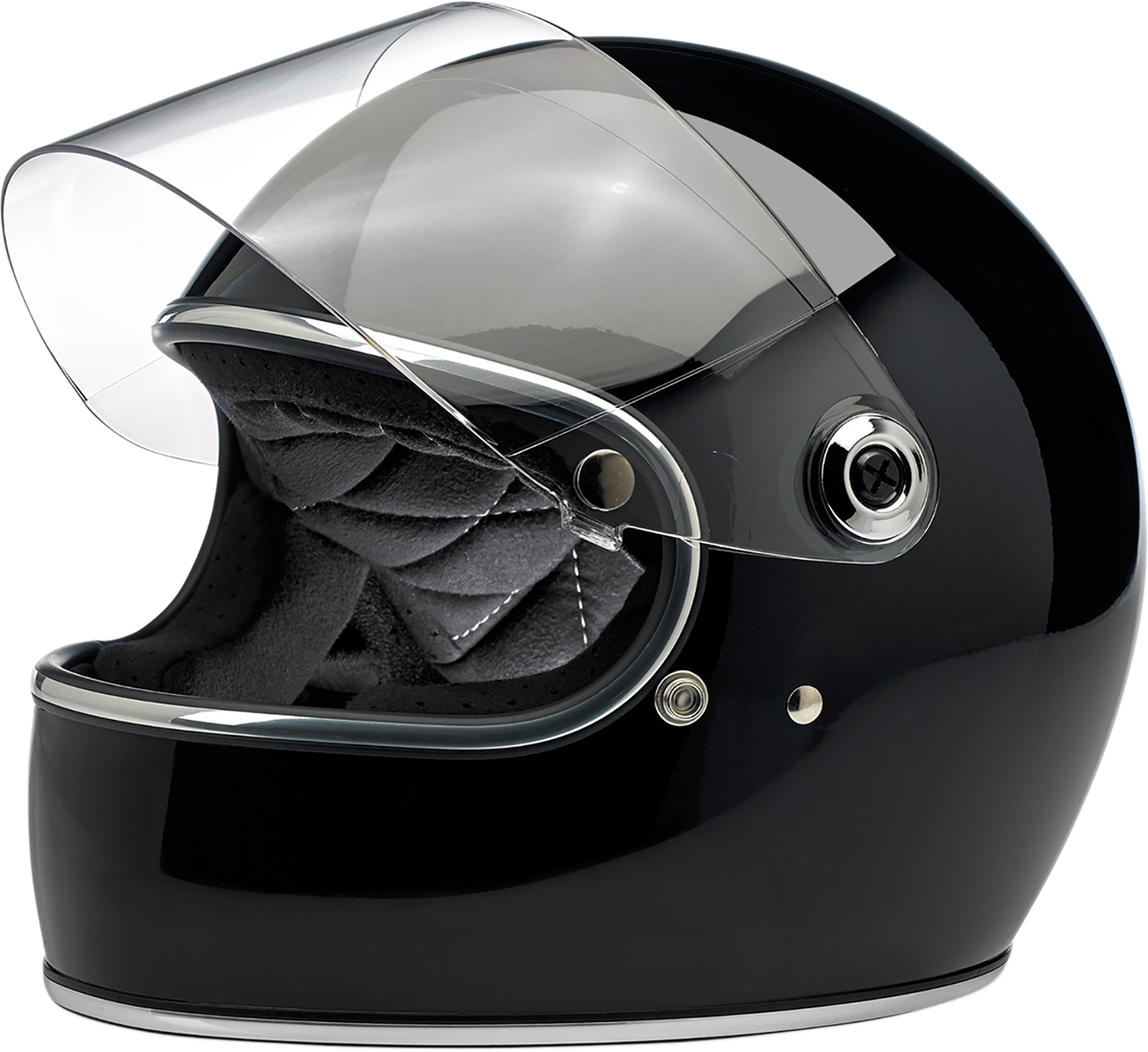 Casco BILTWELL Gringo S - Negro brillante - XS 1003-101-101 