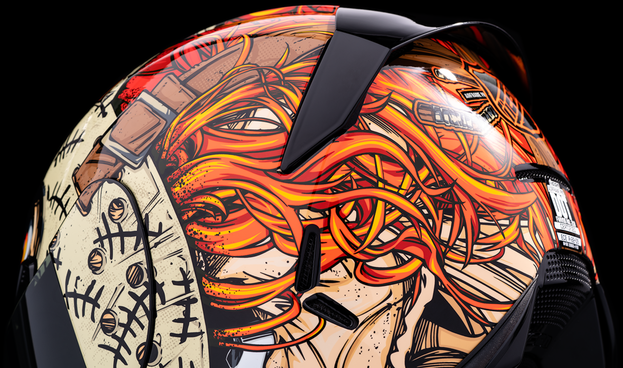 Casco ICON Airframe Pro™ - Topshelf - Rojo - XL 0101-15075