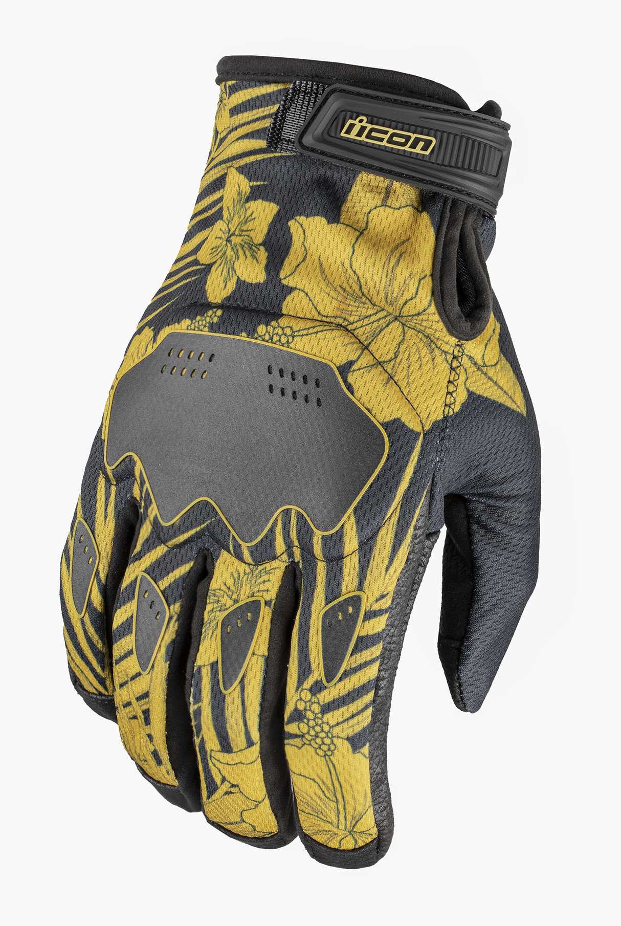 Guantes ICON Hooligan Kaonohi™ - Negro - Grande 3301-4780