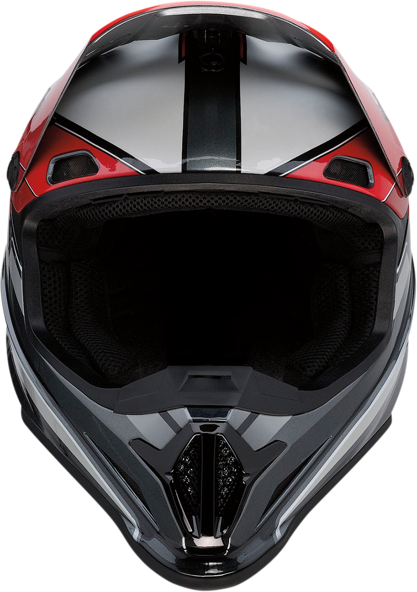 Casco de moto Z1R Rise - MC - Rojo/Gris - Mediano 0110-7210 