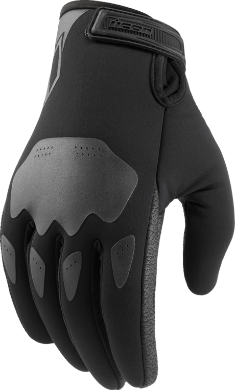 ICON Hooligan™ Insulated Gloves - Black - XL 3301-4490