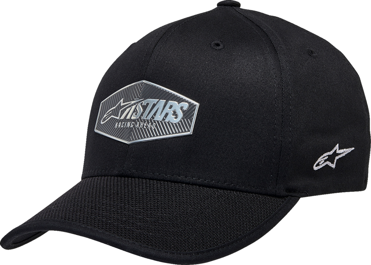 Gorra con emblema de ALPINESTARS - Negra - Talla pequeña/mediana 12128133010S/M