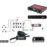 Kit de intercomunicador/radio y auriculares NAVATLAS - Biplaza - Beige NI2RBHBE2 