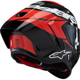 Casco de moto ALPINESTARS Supertech R10 - Element - Carbono/Rojo/Blanco - Mediano 8200324-1363-M