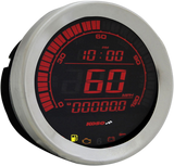 Velocímetro KOSO NORTH AMERICA de 4" - Cromado BA051000