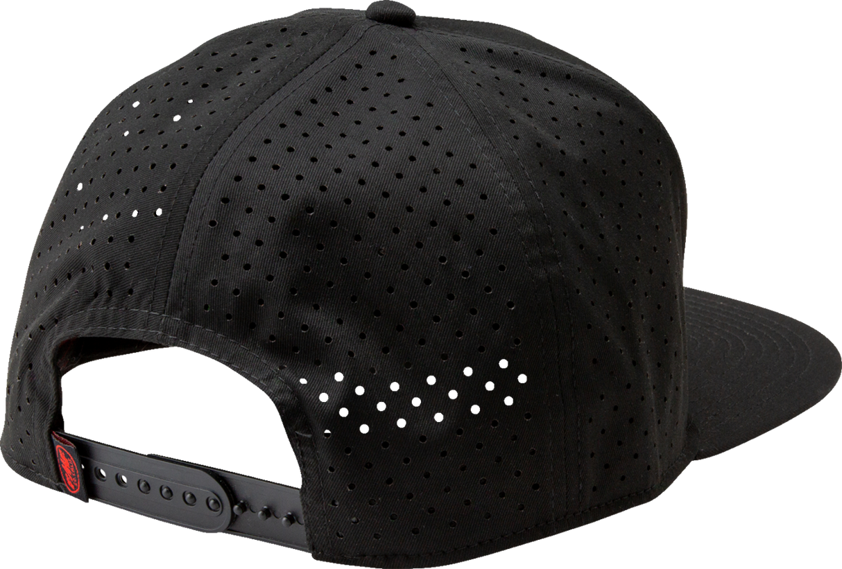Sombrero FMF Murky - Negro/Rojo - Talla única FA22196909BLROS 2501-4021 
