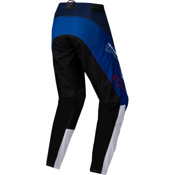 Pantalones ALPINESTARS Pro-Dura - Azul marino/Azul brillante/Blanco - 38 3720125-7174-38