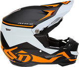 Casco de motocicleta 6D ATR-2 - Drive - Naranja neón - Mediano 12-2756 
