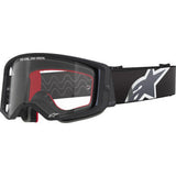 ALPINESTARS Goggles Supertech Goggles - Corp - Black/Gray - Clear  5100125-1507