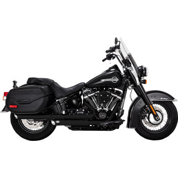 Silenciadores deslizantes VANCE &amp; HINES Twin Slash - PCX™ - Negro 46379 