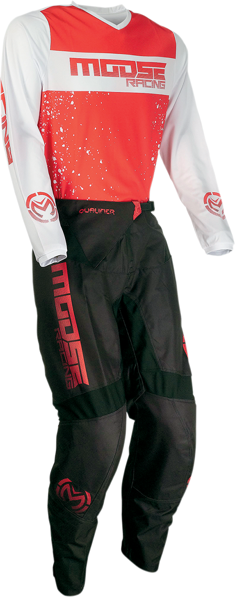 Camiseta de clasificación de MOOSE RACING - Rojo/Blanco - 3XL 2910-6650 