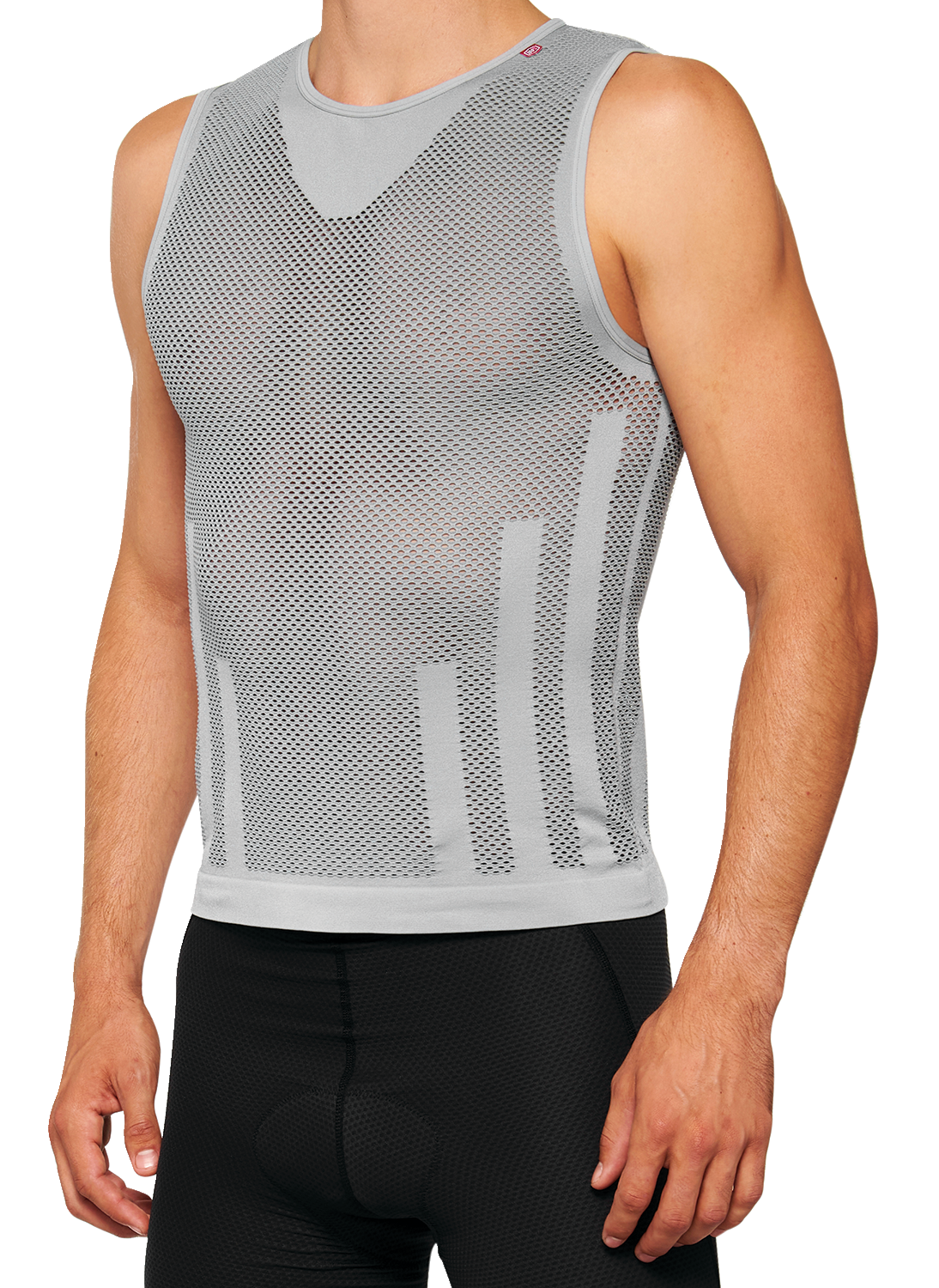 Camiseta sin mangas 100% Zephyr - Gris - Talla L/XL 40044-00001