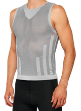 Camiseta sin mangas 100% Zephyr - Gris - Talla L/XL 40044-00001