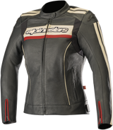 Chaqueta ALPINESTARS Stella Dyno v2 para mujer - Negro/Rojo - Talla EE. UU. 28 / Talla UE 44 3112518-1830-44